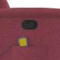 Preview: Massagesessel mit Aufstehhilfe Weinrot Stoff