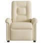 Preview: Massagesessel Creme Stoff