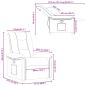 Preview: Relaxsessel Braun Stoff