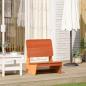 Preview: ARDEBO.de - Gartenstuhl Wachsbraun 60x64x70,5 cm Massivholz Kiefer