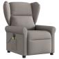 Preview: Massagesessel Elektrisch Taupe Stoff