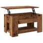 Preview: Couchtisch Altholz-Optik 79x49x41 cm Holzwerkstoff