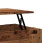 Preview: Couchtisch Altholz-Optik 79x49x41 cm Holzwerkstoff