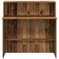 Preview: Empfangstheke Altholz-Optik 100x50x103,5 cm Holzwerkstoff