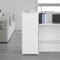 Preview: Lagerschrank Weiß 40x45x103,5 cm Holzwerkstoff