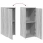 Preview: Lagerschrank Grau Sonoma 40x45x103,5 cm Holzwerkstoff