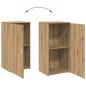 Preview: Lagerschrank Artisan-Eiche 50x45x103,5 cm Holzwerkstoff
