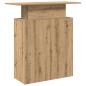 Preview: Empfangstheke Artisan-Eiche 100x40x104 cm Holzwerkstoff