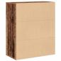 Preview: Bücherregal Altholz-Optik 60x30x71,5 cm Holzwerkstoff