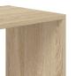 Preview: Bücherregal Sonoma-Eiche 66x31x112 cm Holzwerkstoff