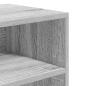 Preview: Bücherregal Grau Sonoma 60x30x71,5 cm Holzwerkstoff