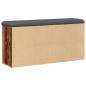 Preview: Schuhbank Altholz-Optik 102x32x50 cm Holzwerkstoff