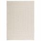 Preview: Teppich ZIZUR Creme 120x170 cm Jute-Optik Indoor und Outdoor