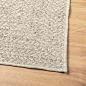 Preview: Teppich ZIZUR Creme 120x170 cm Jute-Optik Indoor und Outdoor