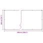 Preview: Transparente Plane mit Ösen 2x6 m PVC