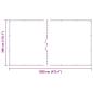 Preview: Transparente Plane mit Ösen 3x12 m PVC