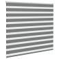 Preview: Zebra Jalousie Dunkelgrau 160x150 cm Stoffbreite 155,9 cm