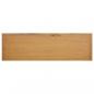 Preview: Schuhregal 114x37x45 cm Massivholz Eiche