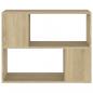 Preview: TV-Schrank Sonoma-Eiche 80x24x63 cm Holzwerkstoff
