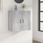 Preview: ARDEBO.de - Wandschrank Grau Sonoma 60x31x60 cm Holzwerkstoff