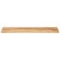Preview: ARDEBO.de - Tischplatte 110x30x3,8 cm Rechteckig Massivholz Mango