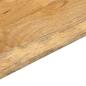 Preview: Tischplatte 110x30x3,8 cm Rechteckig Massivholz Mango