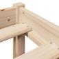 Preview: Massivholzbett ohne Matratze 100x200 cm Kiefernholz