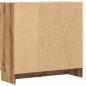 Preview: Bücherschrank Artisan-Eiche 82,5x30,5x80 cm Holzwerkstoff