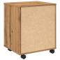 Preview: Rollcontainer Artisan-Eiche 45x38x54 cm Holzwerkstoff