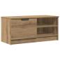 Preview: TV-Schrank Artisan-Eiche 80x35x36,5 cm Holzwerkstoff