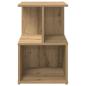 Preview: Nachttisch Artisan-Eiche 35x35x55 cm Holzwerkstoff