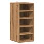 Preview: Schuhschrank Artisan-Eiche 32x35x70 cm Holzwerkstoff