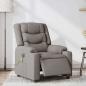 Preview: Massagesessel Elektrisch Taupe Stoff