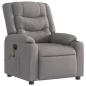 Preview: Massagesessel Elektrisch Taupe Stoff
