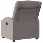 Preview: Massagesessel Elektrisch Taupe Stoff