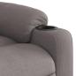 Preview: Massagesessel Elektrisch Taupe Stoff