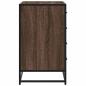 Preview: Schubladenschrank Braun Eichen-Optik 70x41x70 cm Holzwerkstoff
