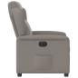 Preview: Relaxsessel Elektrisch Taupe Stoff