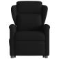 Preview: Relaxsessel mit Aufstehhilfe Elektrisch Schwarz Stoff