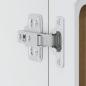 Preview: Küchen-Hängeschrank mit Glastür Räuchereiche Holzwerkstoff