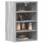 Preview: ARDEBO.de - Hängeschrank Grau Sonoma 40x29,5x60 cm Holzwerkstoff