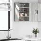 Preview: Hängeschrank Grau Sonoma 40x29,5x60 cm Holzwerkstoff