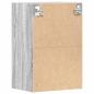 Preview: Hängeschrank Grau Sonoma 40x29,5x60 cm Holzwerkstoff