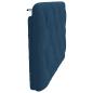 Preview: Kopfteil-Kissen Blau 90 cm Stoff