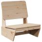 Preview: Gartenstuhl 60x64x70,5 cm Massivholz Kiefer
