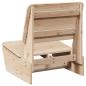 Preview: Gartenstuhl 60x64x70,5 cm Massivholz Kiefer
