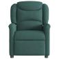 Preview: Relaxsessel Elektrisch Dunkelgrün Stoff