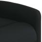 Preview: Relaxsessel mit Aufstehhilfe Schwarz Stoff
