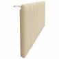 Preview: Kopfteil-Kissen Creme 160 cm Stoff