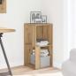 Preview: Eckregal Artisan-Eiche 33x33x67 cm Holzwerkstoff